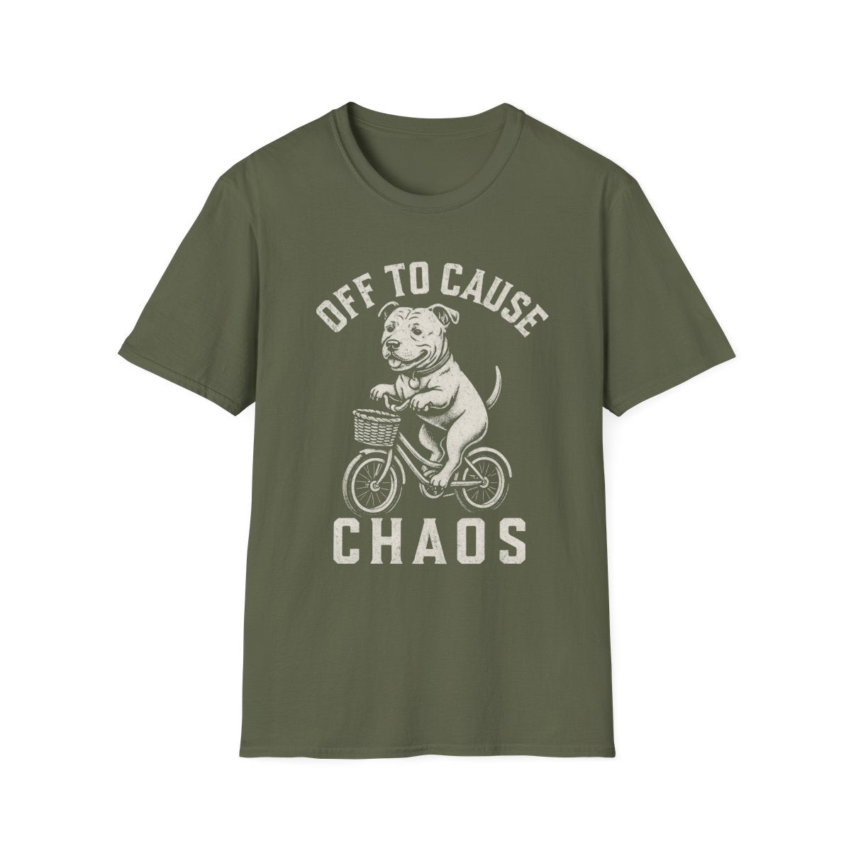 Bicycle Staffordshire Bull Terrier Tee