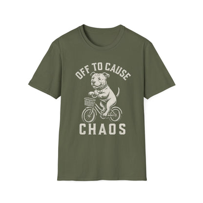 Bicycle Staffordshire Bull Terrier Tee