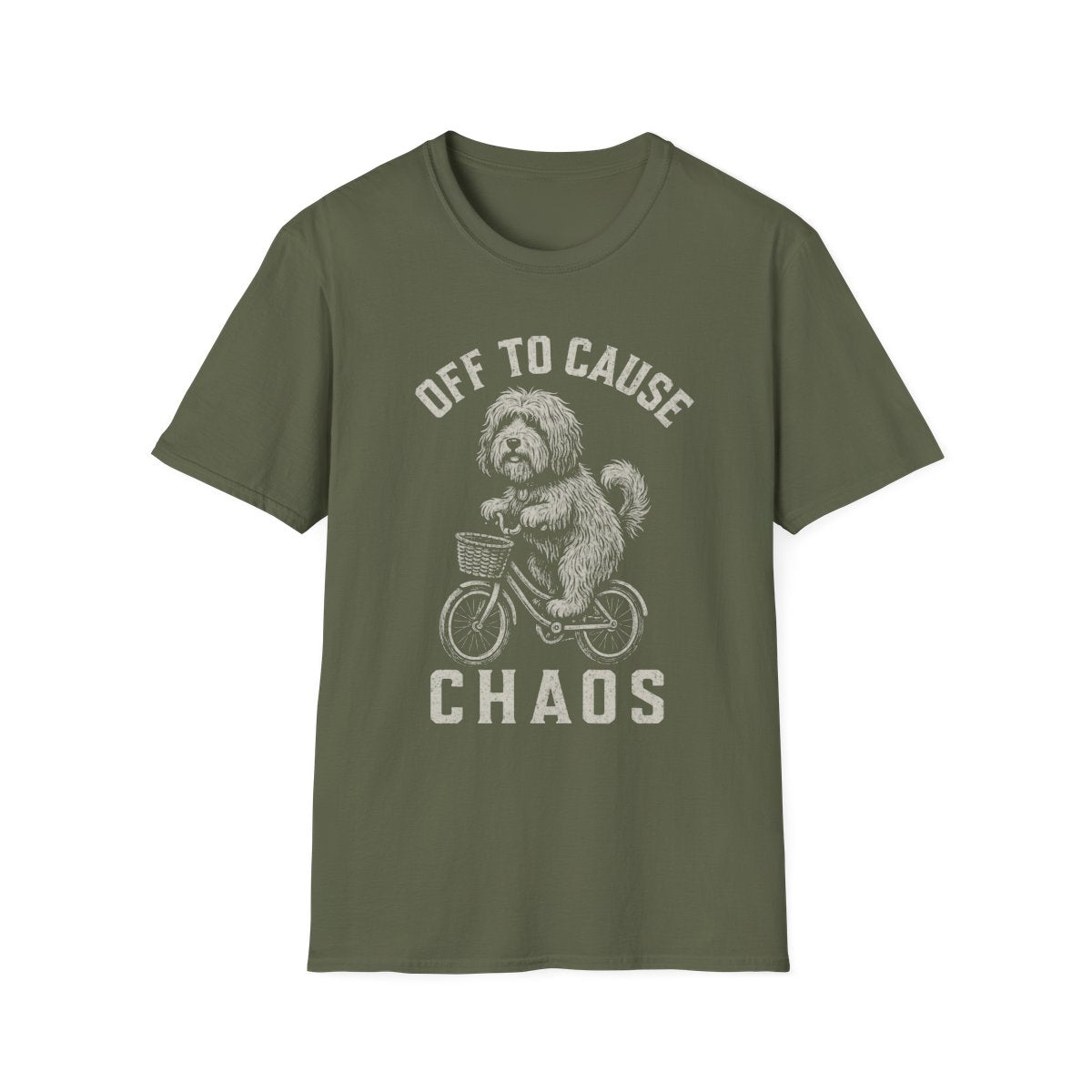 Bicycle Tibetan Terrier Tee