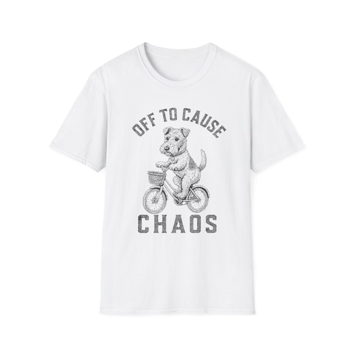 Bicycle Wire Fox Terrier Tee