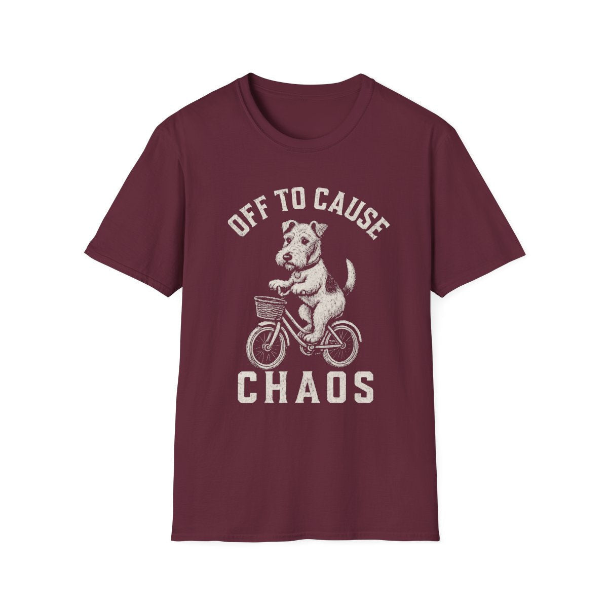 Bicycle Wire Fox Terrier Tee