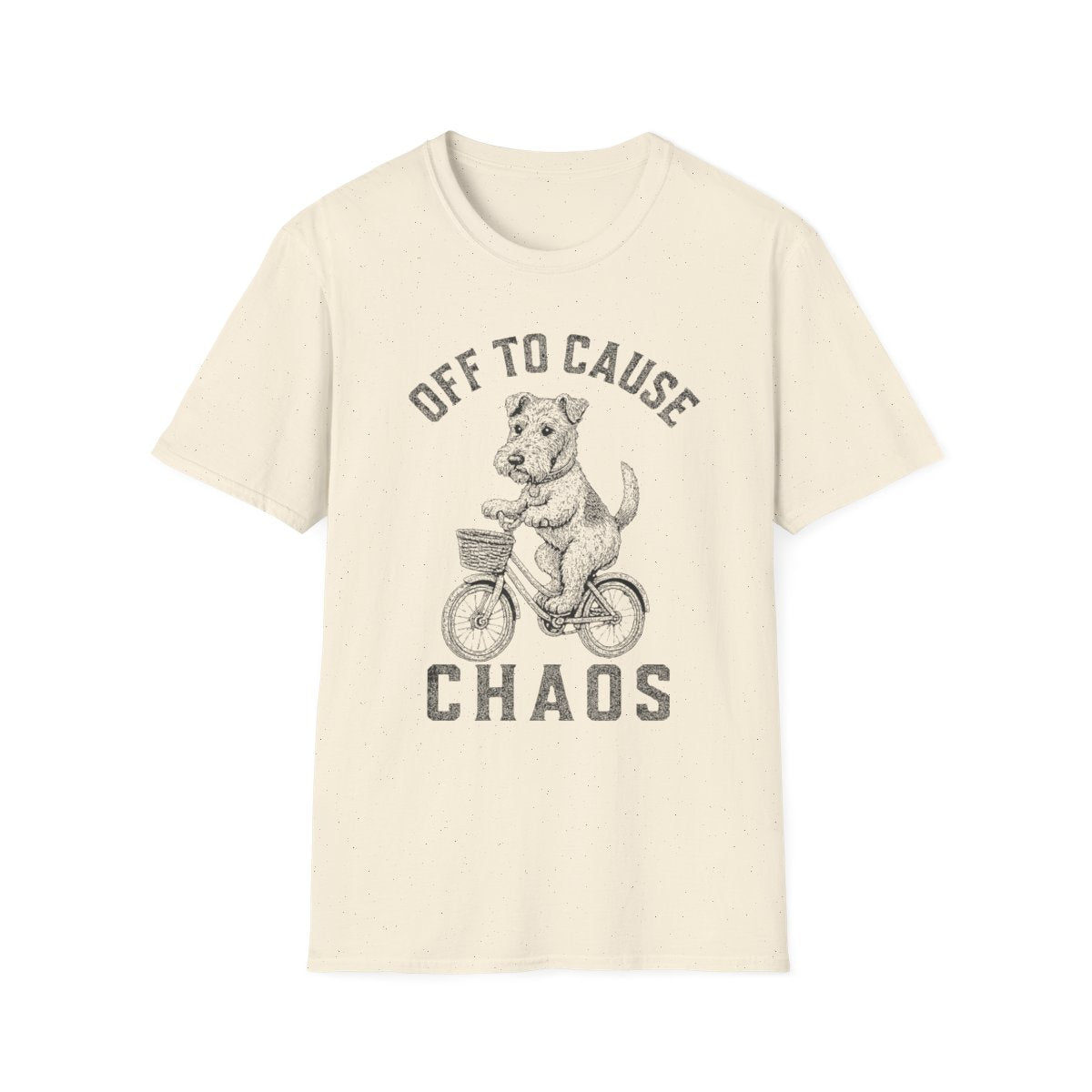 Bicycle Wire Fox Terrier Tee