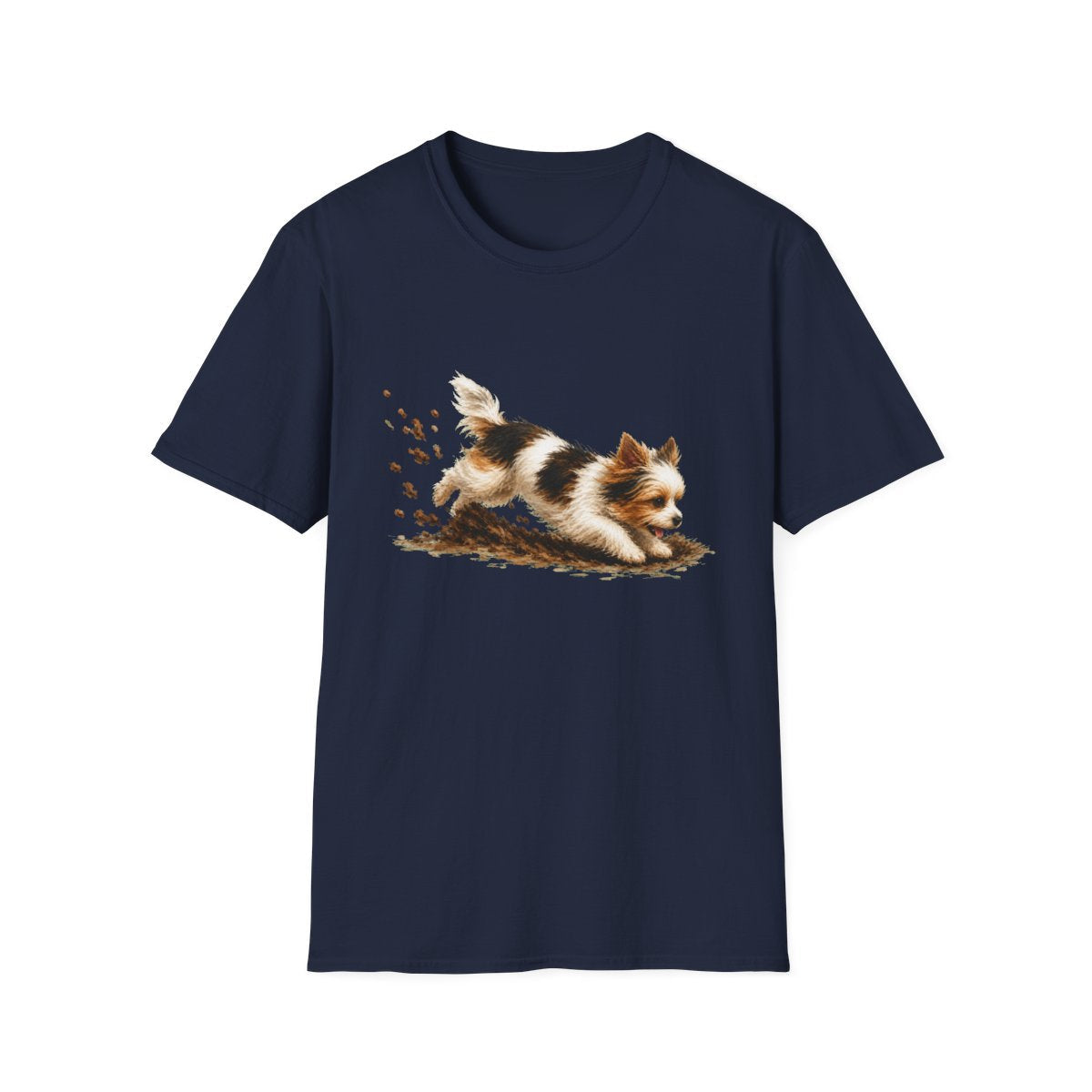 Biewer Terrier Excavating Mode On Tee