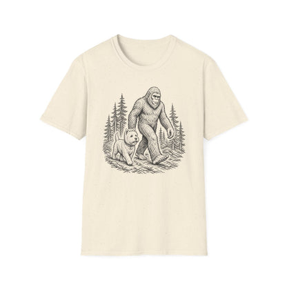 Bigfoot Buddy Westie Tee