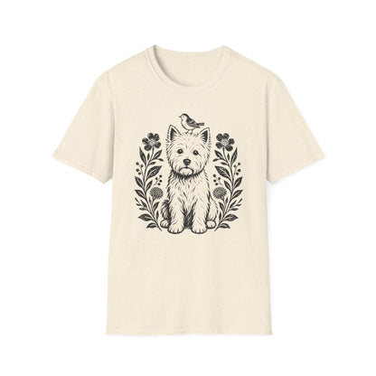 Bird On Head Westie Tee