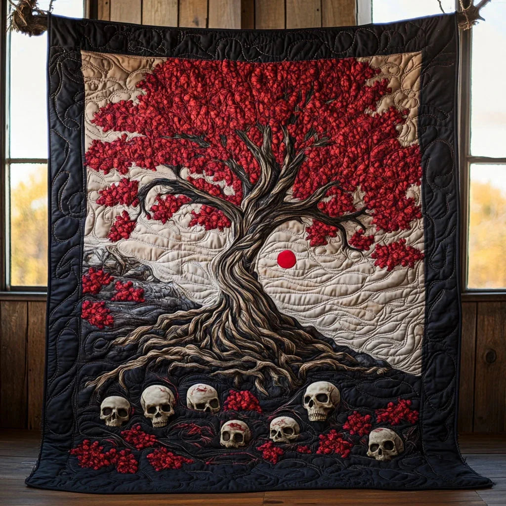 Bloodleaf Requiem Quilt Blanket
