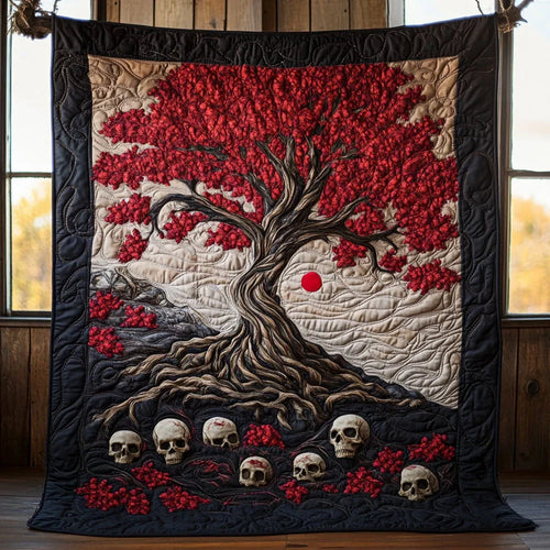 Bloodleaf Requiem Quilt Blanket