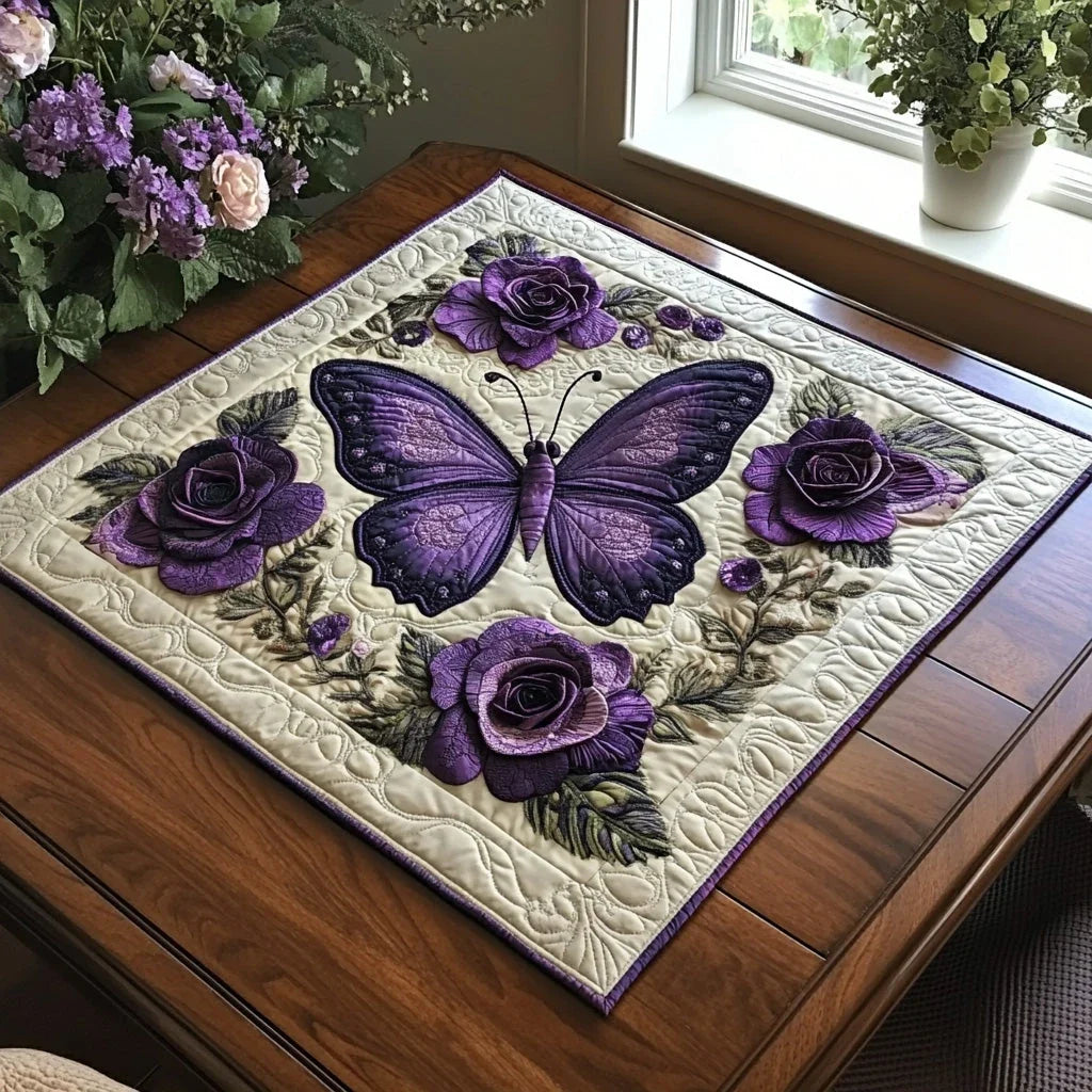 Bloomchaser Quilted Table Topper