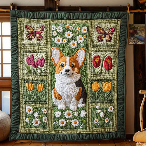 Bloomfield Paws Quilt Blanket