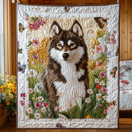 Bloomguard Husky Quilt Blanket