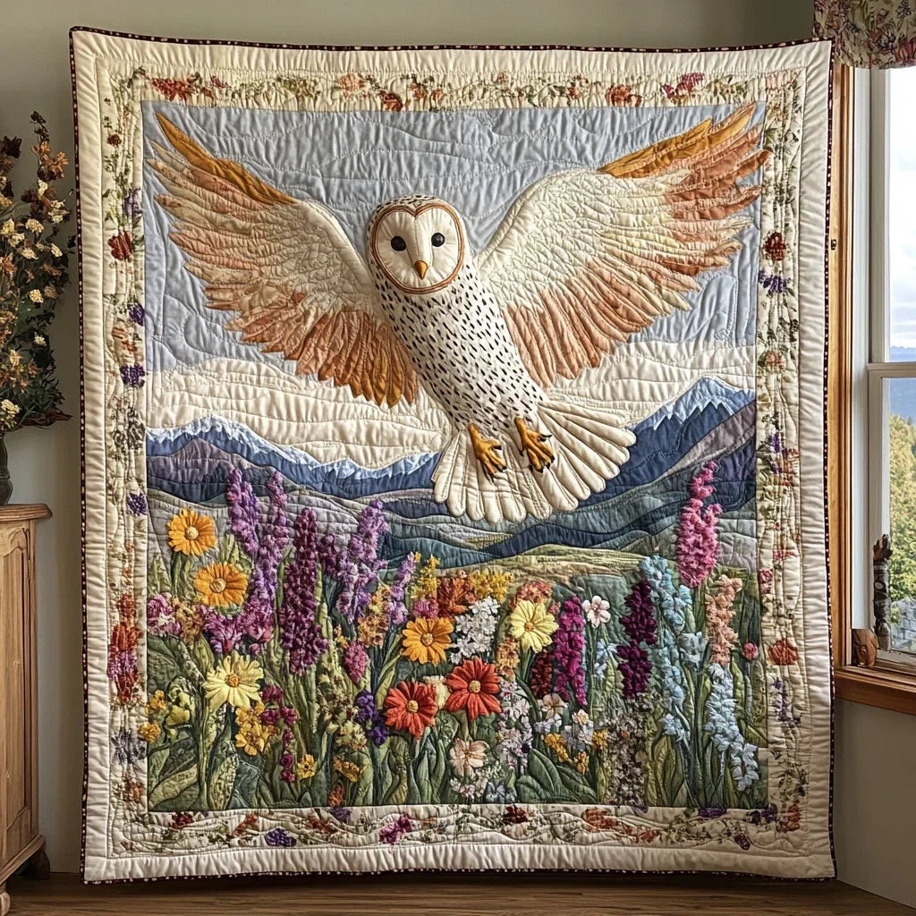 Blooming Ascent Quilt Blanket
