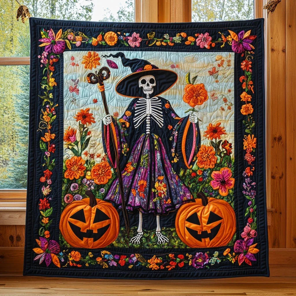 Blooming Curse Quilt Blanket