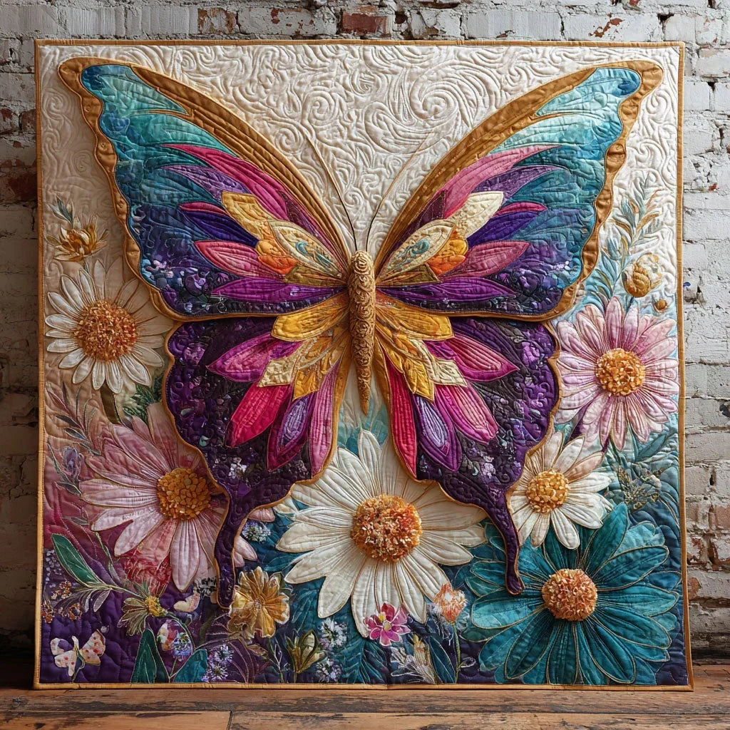 Blooming Wings Quilt Blanket