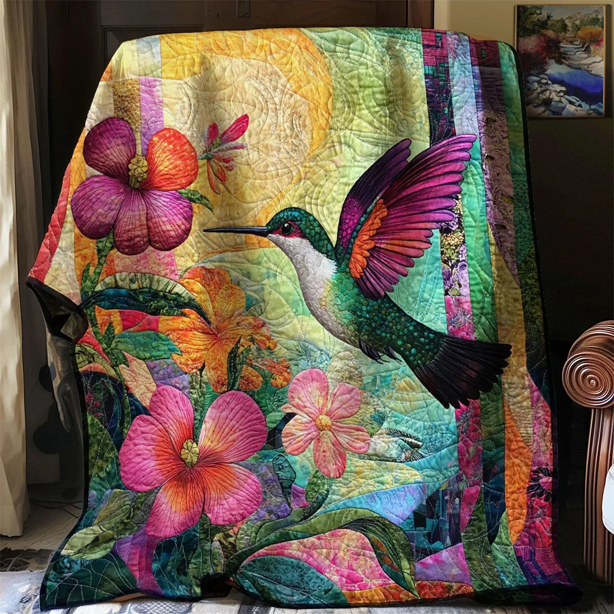 Bloomsong Quilt Blanket
