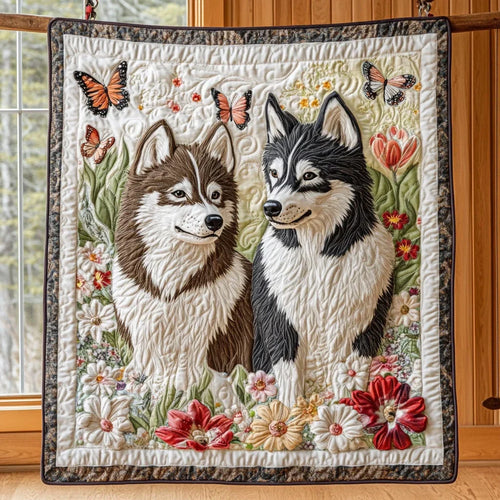 Blossom Guard Quilt Blanket