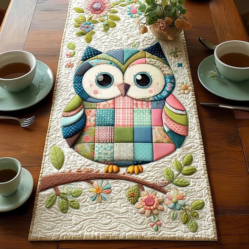 Blossom Pearch Quilted Table Runner