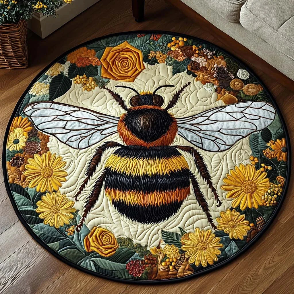 Blossom Sovereign Quilted Round Mat