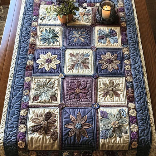 Blossom Vibe Quilted Table Runner