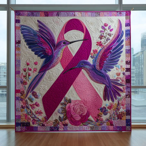 Blossoms Of Courage Quilt Blanket