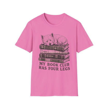 Book Club Westie Tee
