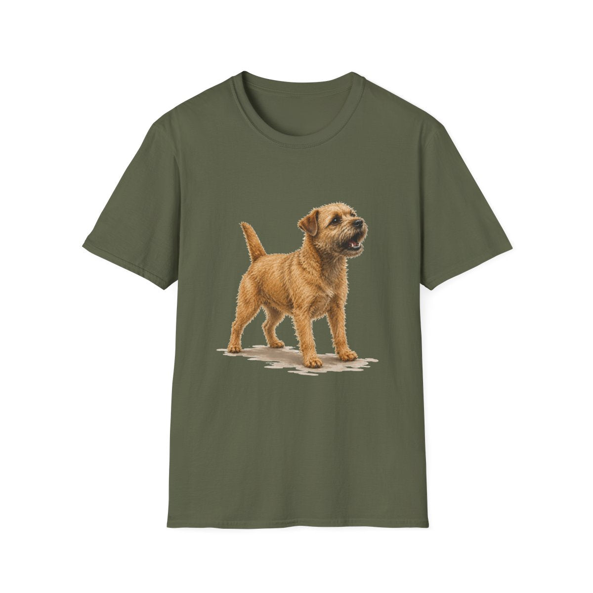 Border Terrier Head Of Security Tee