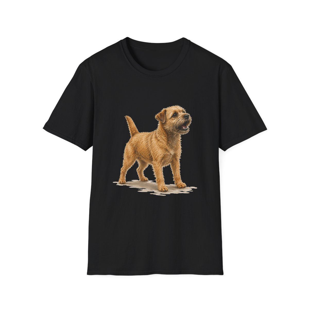 Border Terrier Head Of Security Tee