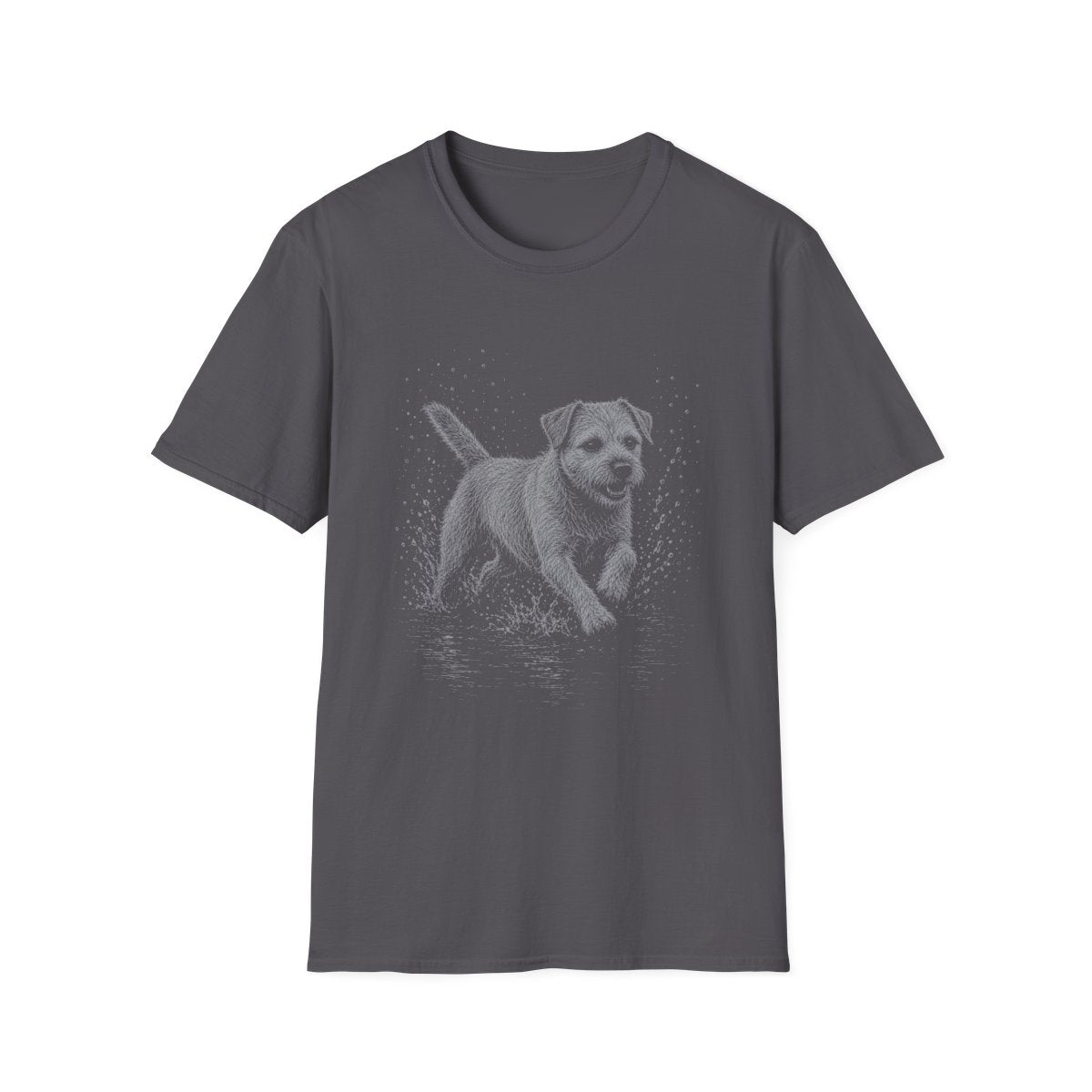 Border Terrier Water Run Tee
