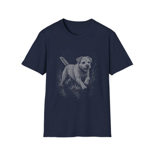 Border Terrier Water Run Tee
