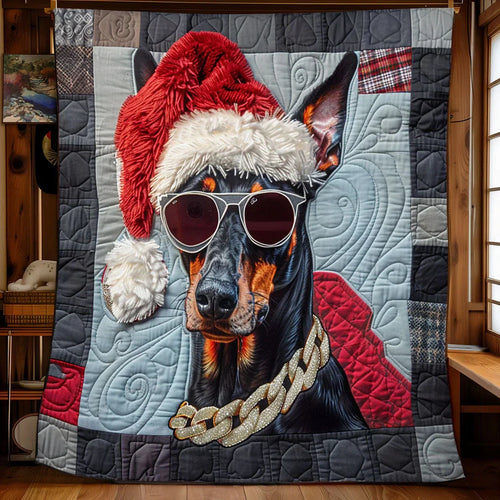 Boss Pup Quilt Blanket