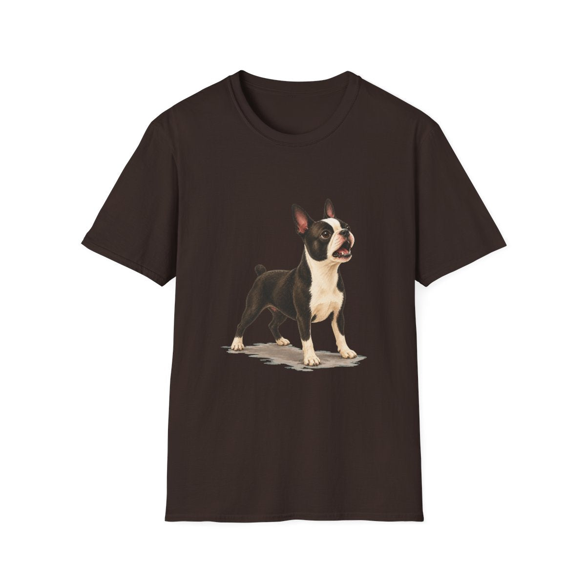 Boston Terrier Head Of Security Tee