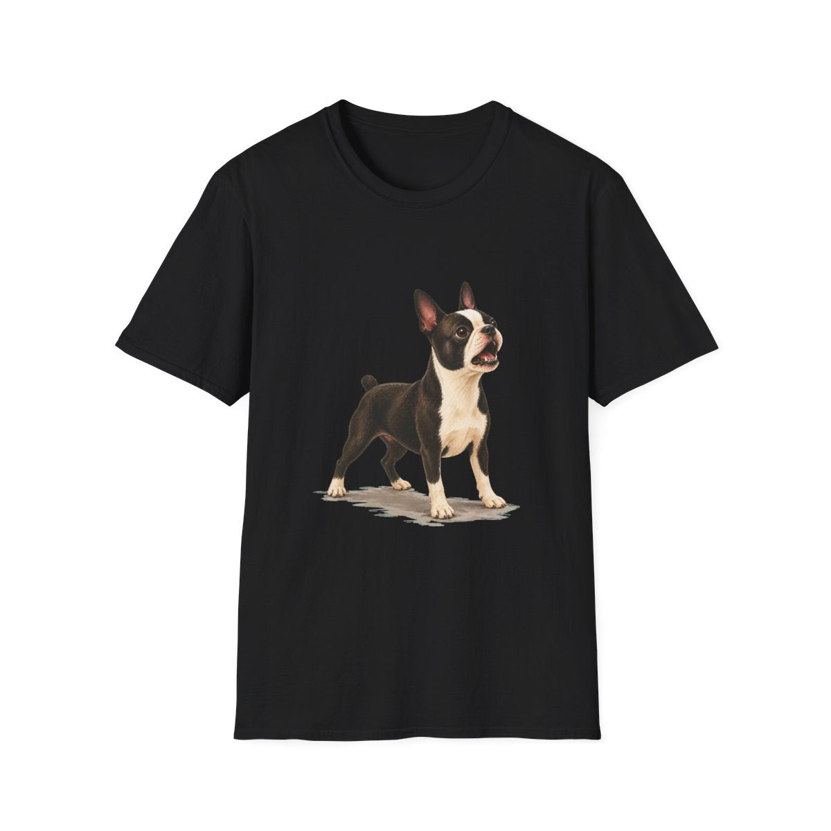 Boston Terrier Head Of Security Tee