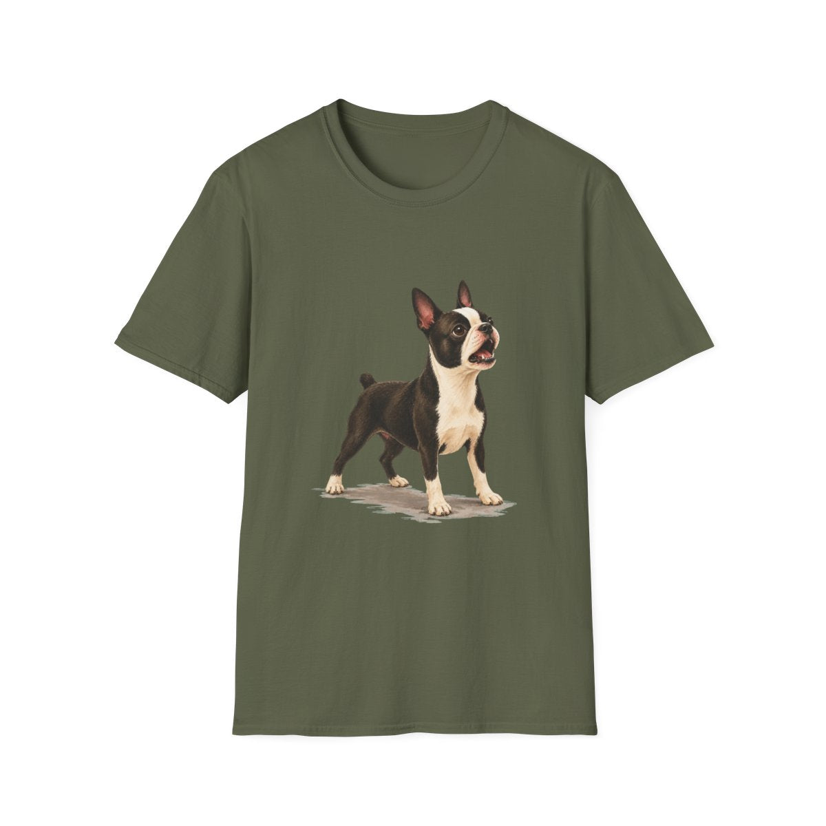 Boston Terrier Head Of Security Tee