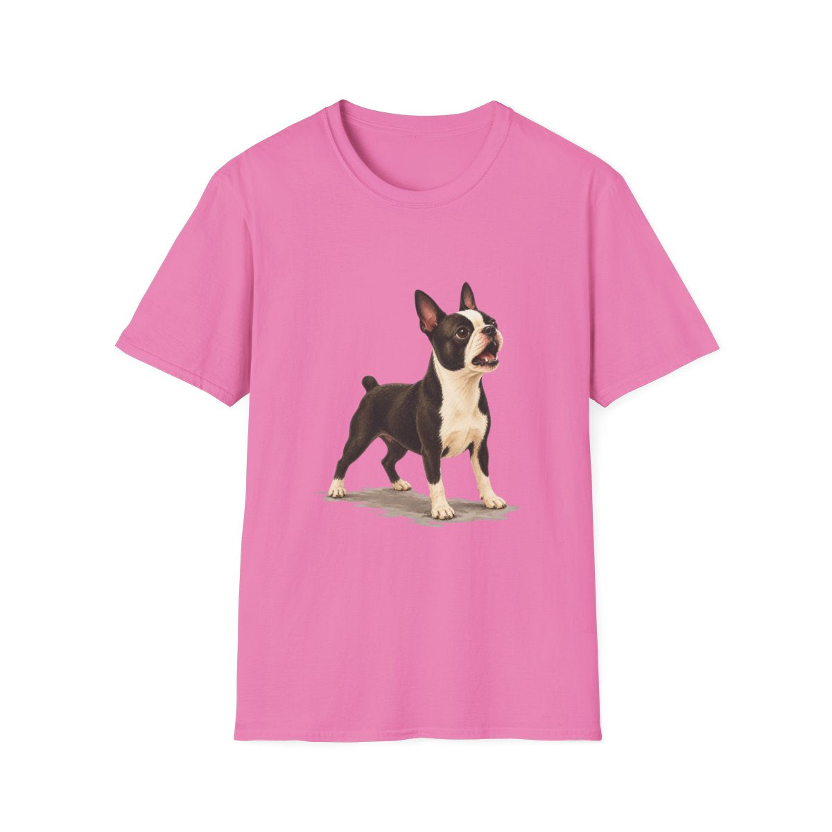 Boston Terrier Head Of Security Tee