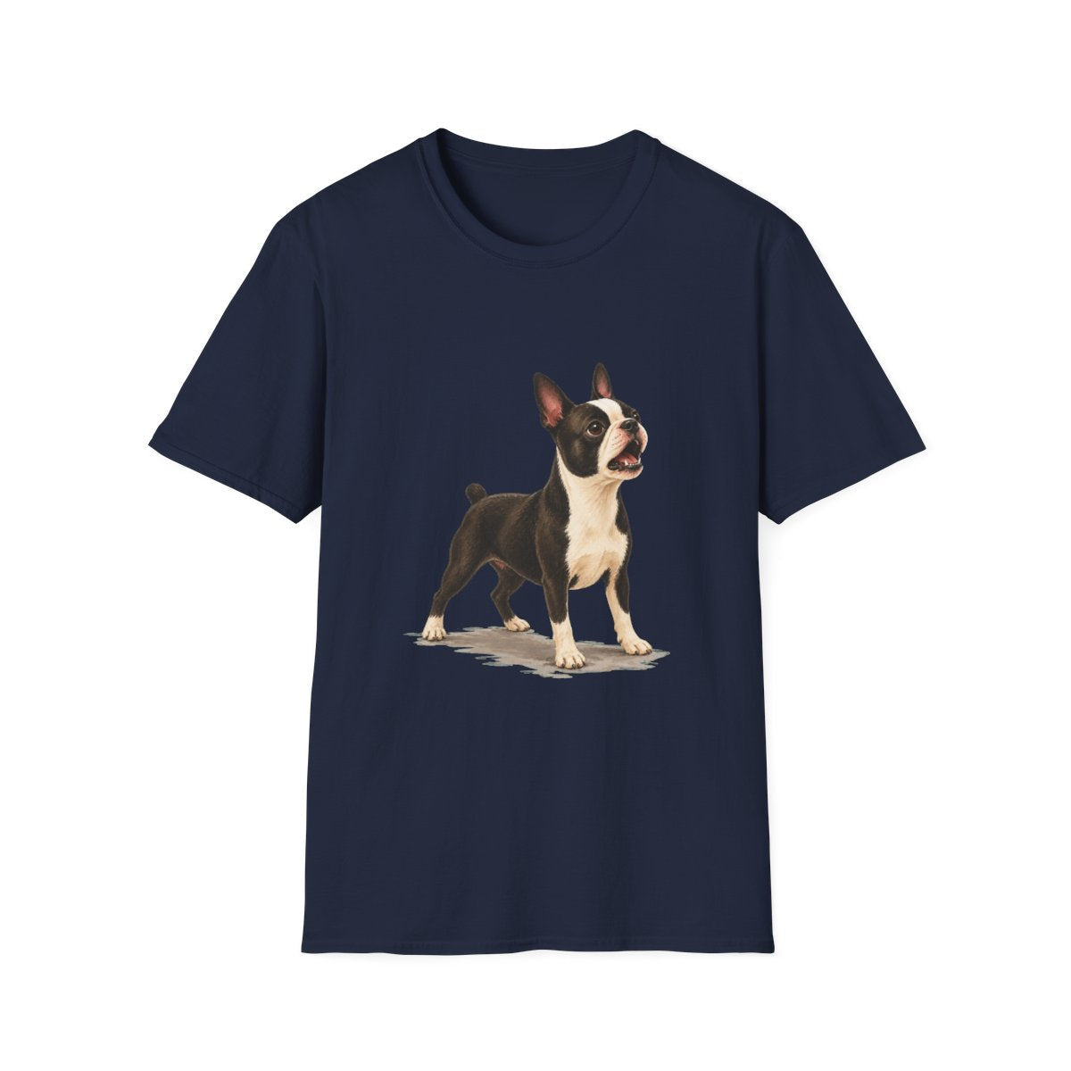 Boston Terrier Head Of Security Tee