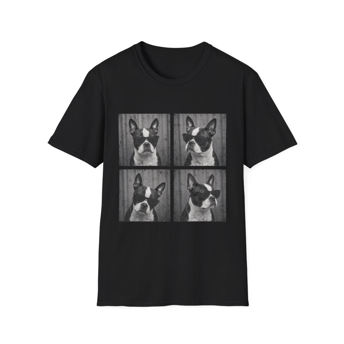 Boston Terrier Photo Booth Tee
