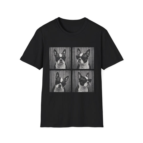 Boston Terrier Photo Booth Tee