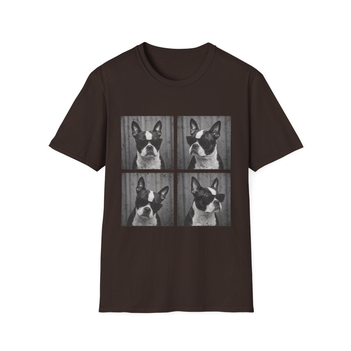 Boston Terrier Photo Booth Tee