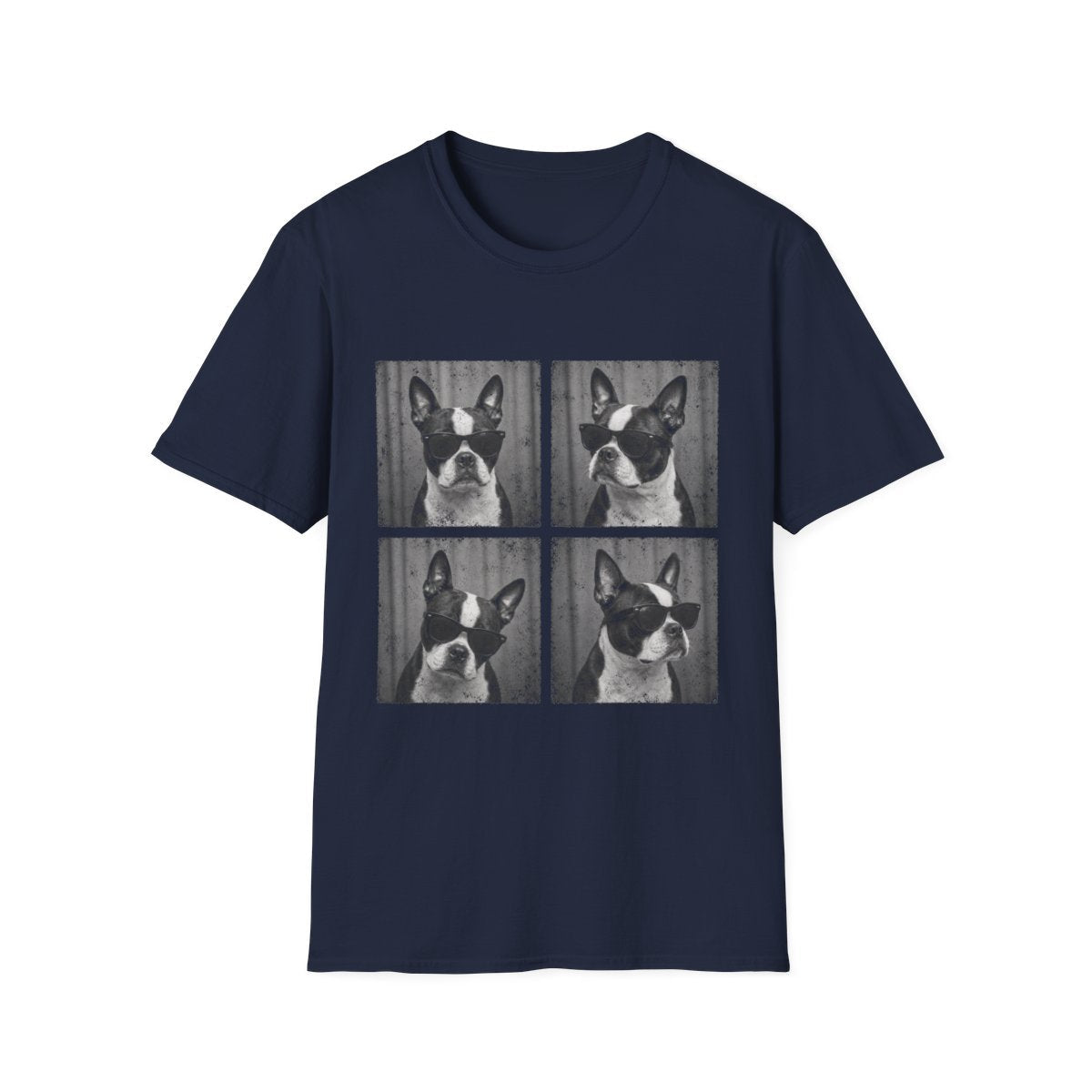 Boston Terrier Photo Booth Tee