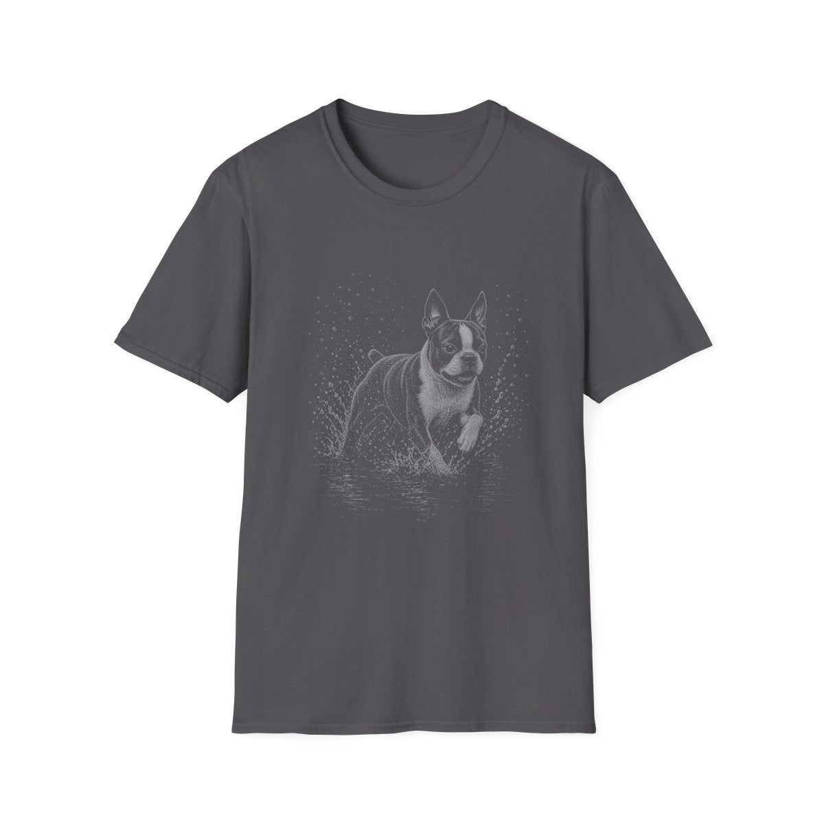 Boston Terrier Water Run Tee