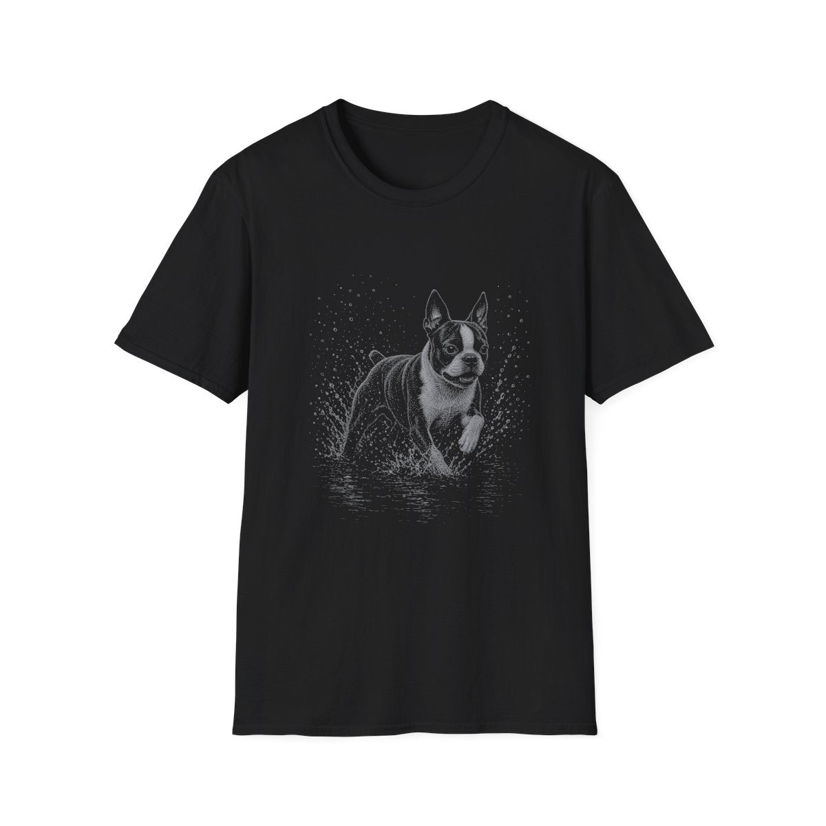 Boston Terrier Water Run Tee