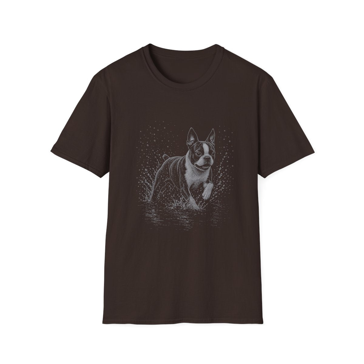 Boston Terrier Water Run Tee