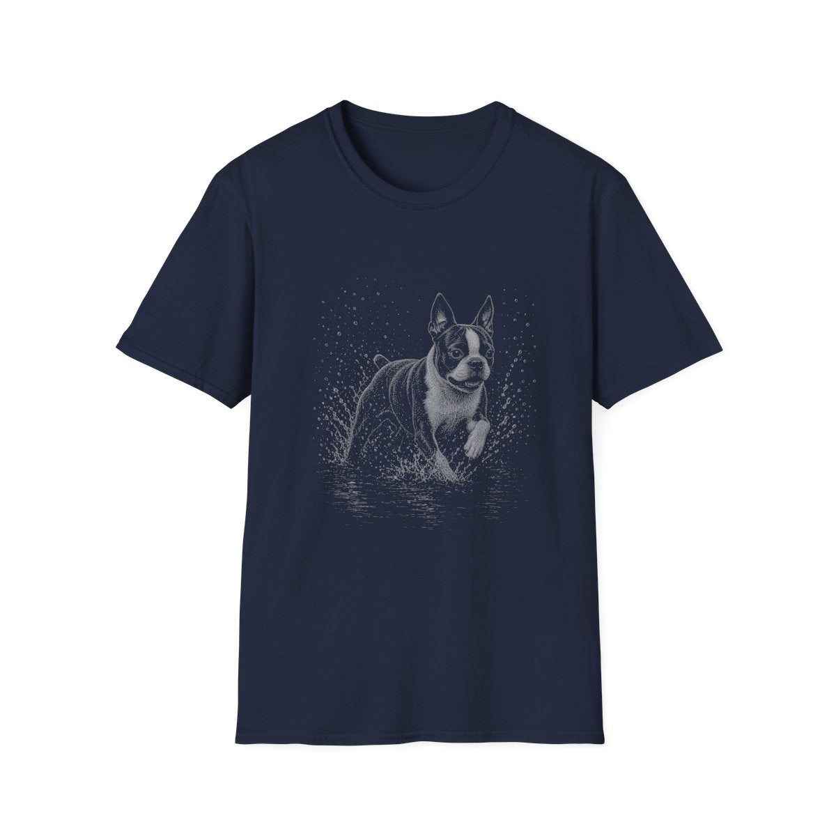 Boston Terrier Water Run Tee