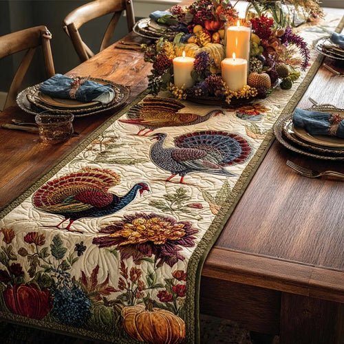 Bountiful Blessings Quilted Table Runner