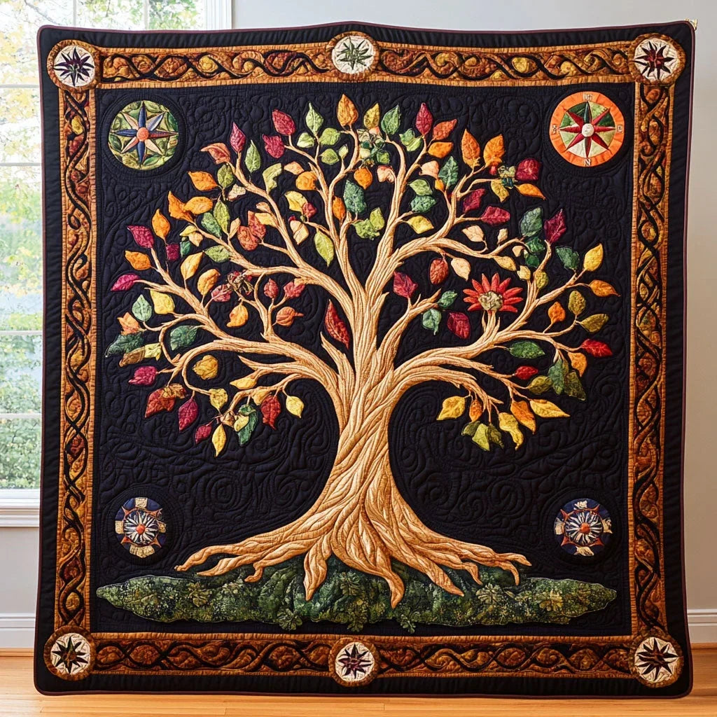 Bounty Tree Quilt Blanket