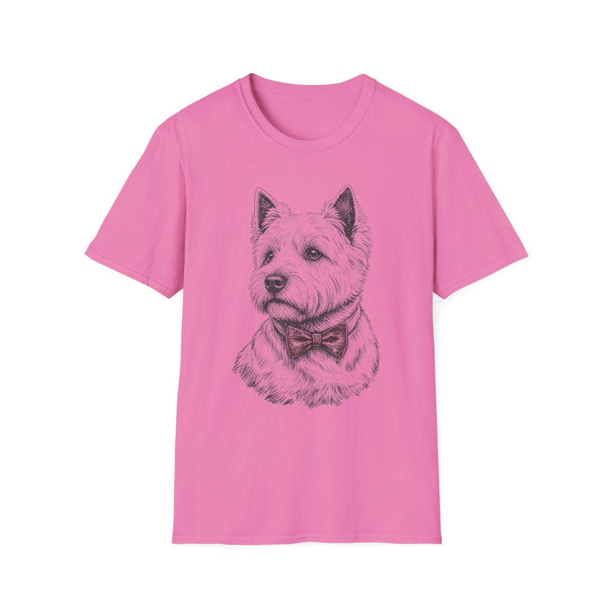 Bow Tie Westie Tee