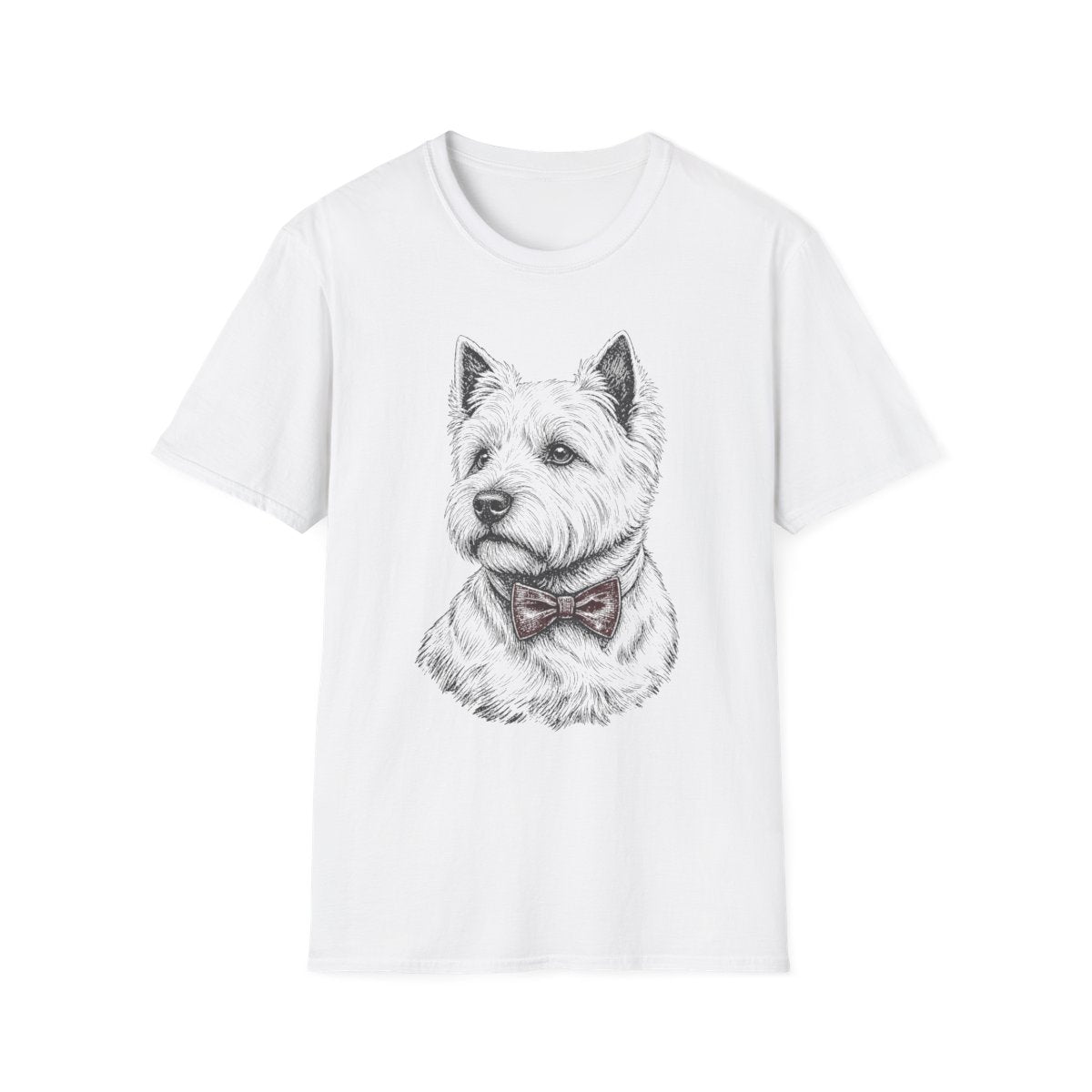 Bow Tie Westie Tee