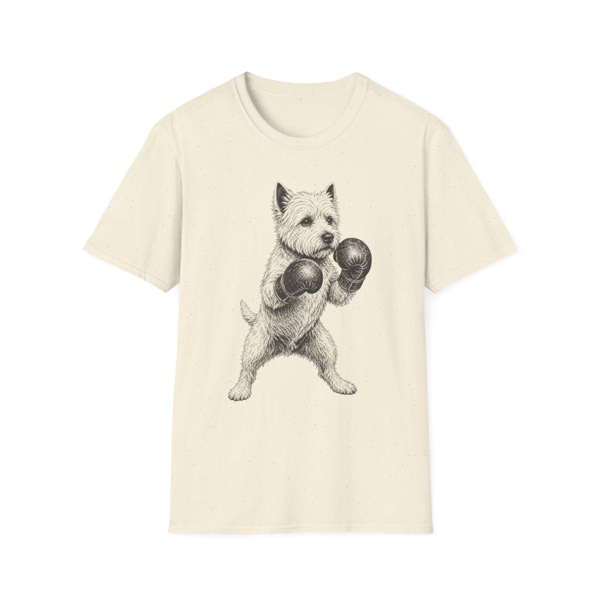 Boxing Westie Tee