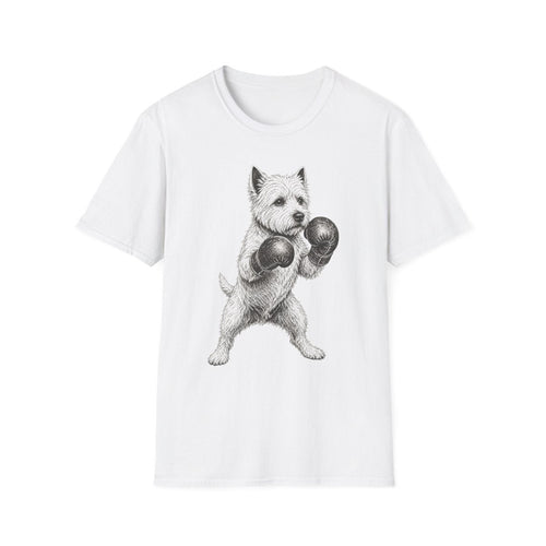 Boxing Westie Tee