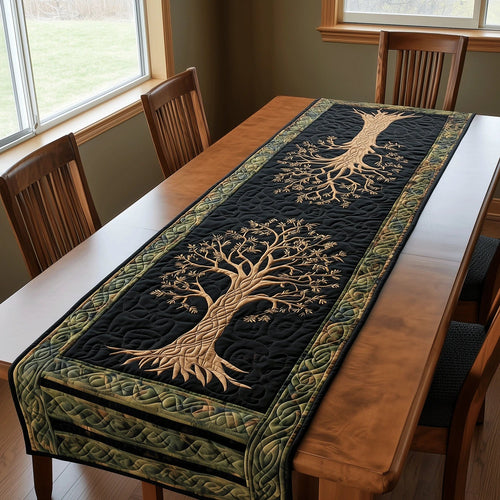 Branches of Faith Quilted Table Runner