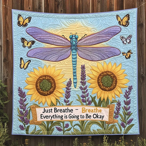 Breath Of Sunshine Quilt Blanket